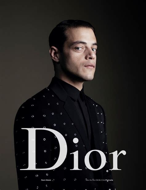 Rami Malek in Dior Homme 